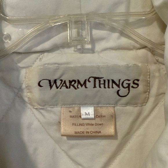 Warm Things Quilted Down Half-Robe/Jacket - Picture 2 of 7